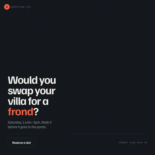 Ad variant B — question-led