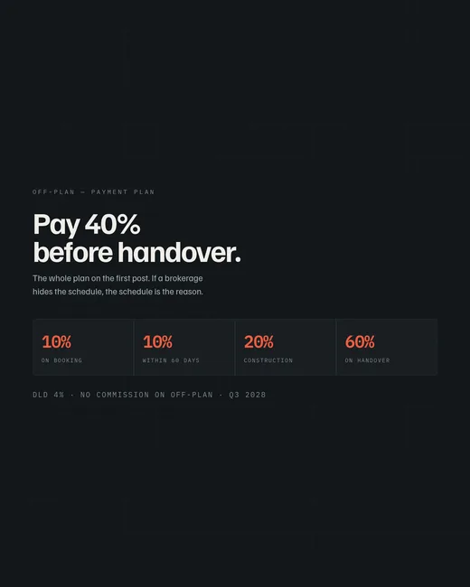 Almaz — off-plan payment plan